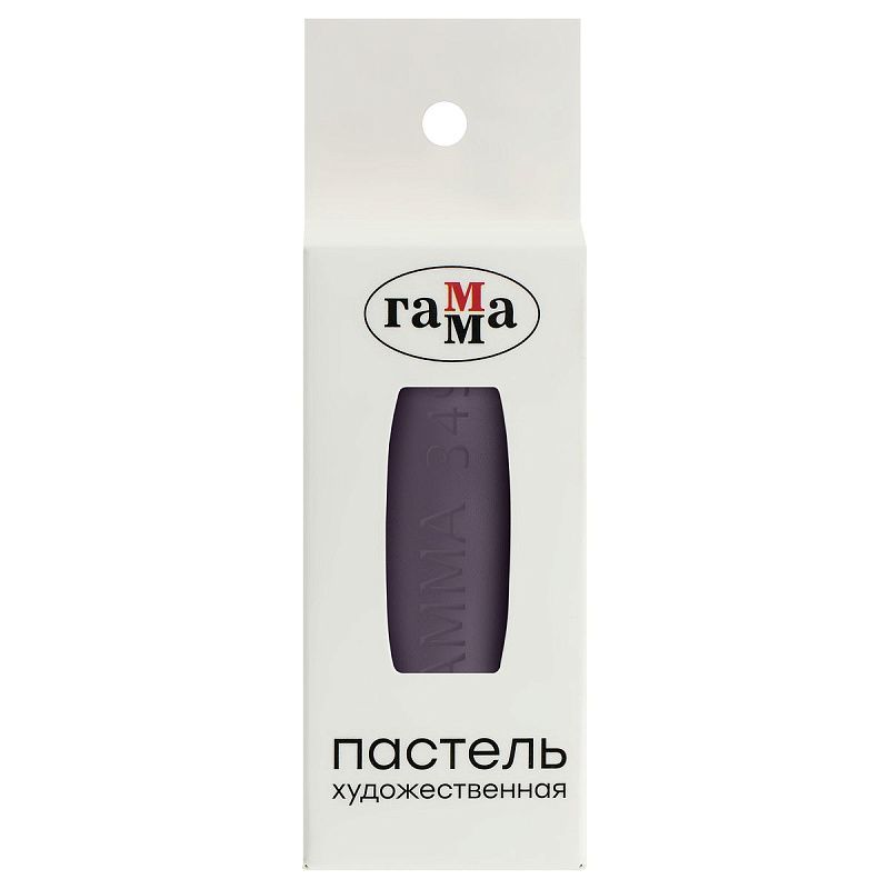 Пастель художественная Гамма, травяная зеленая № 534, штучная, картон. упаковка