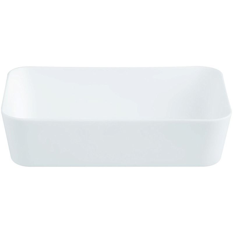 Лоток для канцелярских принадлежностей СТАММ, 13*17.8*4,4см, белый