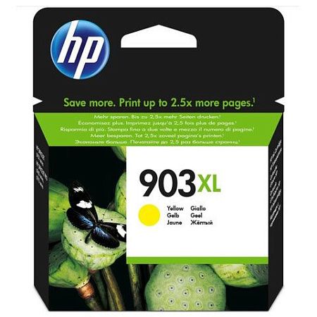 Картридж струйный HP (T6M11AE) OfficeJet 6950/6960/6970, №903XL, желтый, увеличенный ресурс 825 стр., оригинальный 