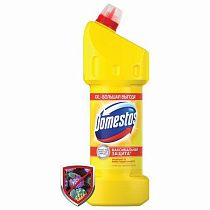 Чистящее средство 1,5 л, DOMESTOS (Доместос) "Лимонная свежесть", с отбеливающим эффектом, 67682978 