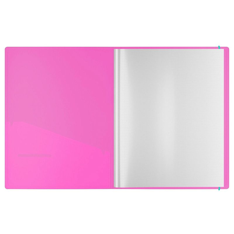 Папка с 30 вкладышами Berlingo "Raze" А4, 17мм, 600мкм, с внутр. карманом, желтая, софт-тач 