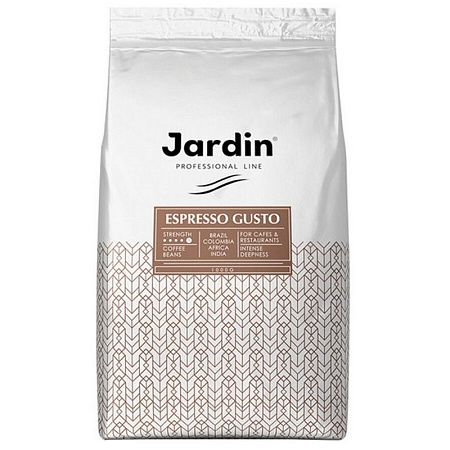 Кофе в зернах Jardin "Espresso Gusto", вакуумный пакет, 1кг
