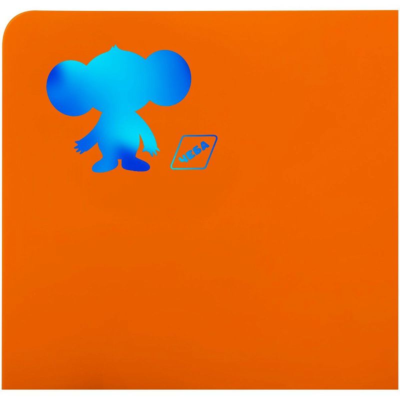 Доска для лепки Мульти-Пульти "Чебурашка", А4, оранжевый