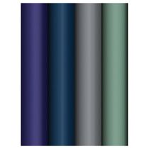 Упаковочная бумага глянц. 70*100см, MESHU "Monochrome", 80 г/м2, ассорти, 4 дизайна