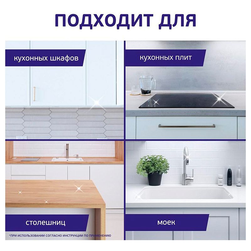 Средство для удаления жира Mr.Proper "Сила и скорость. Лимон", спрей, 450мл (ПОД ЗАКАЗ) 