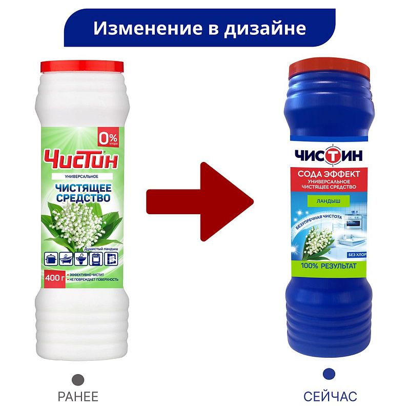 Средство чистящее Чистин "Ландыш", порошок, 400г 