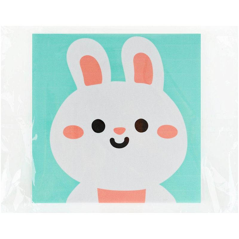 Аппликация помпонами ТРИ СОВЫ "Зайка", 20*20см на подрамнике, картонная коробка