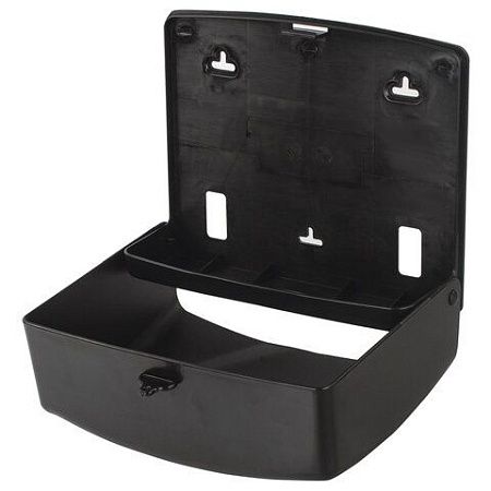 Диспенсер для полотенец LAIMA PROFESSIONAL ORIGINAL (Система H2), Z-сложения, черный, ABS-пластик, 605760 