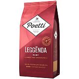 Кофе молотый Poetti "Leggenda Ruby", вакуумный пакет, 250г