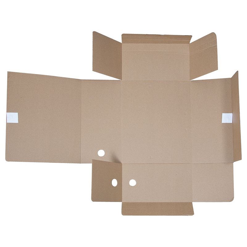 Папка архивная с завязками "Standard" плотная, микрогофрокартон, 150мм, белый, 1400л. 