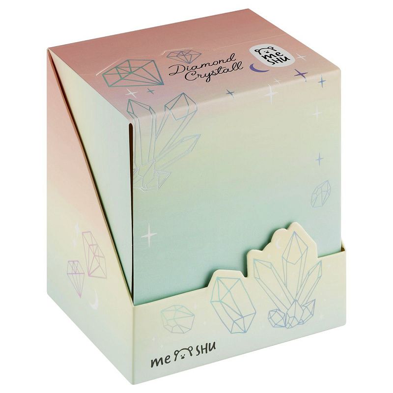 Текстовыделитель MESHU "Diamond", ассорти, пастельные цвета, 1-4мм, шоу-бокс 