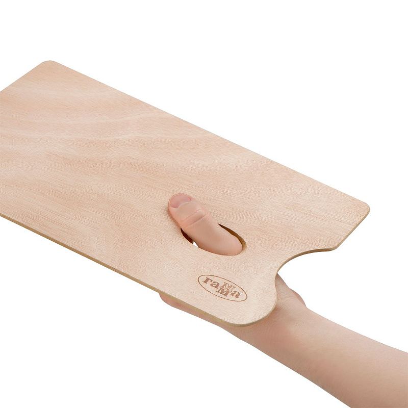 Палитра деревянная прямоугольная Гамма "Студия", 20*30см, толщина 3мм