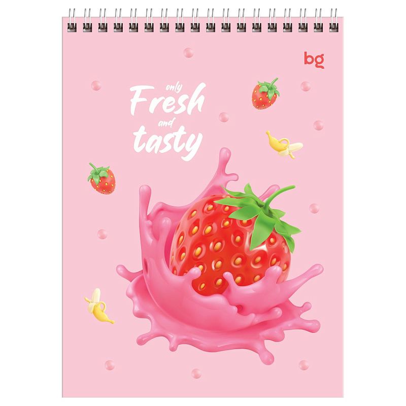 Блокнот А5 40л. на гребне BG "Best desserts"