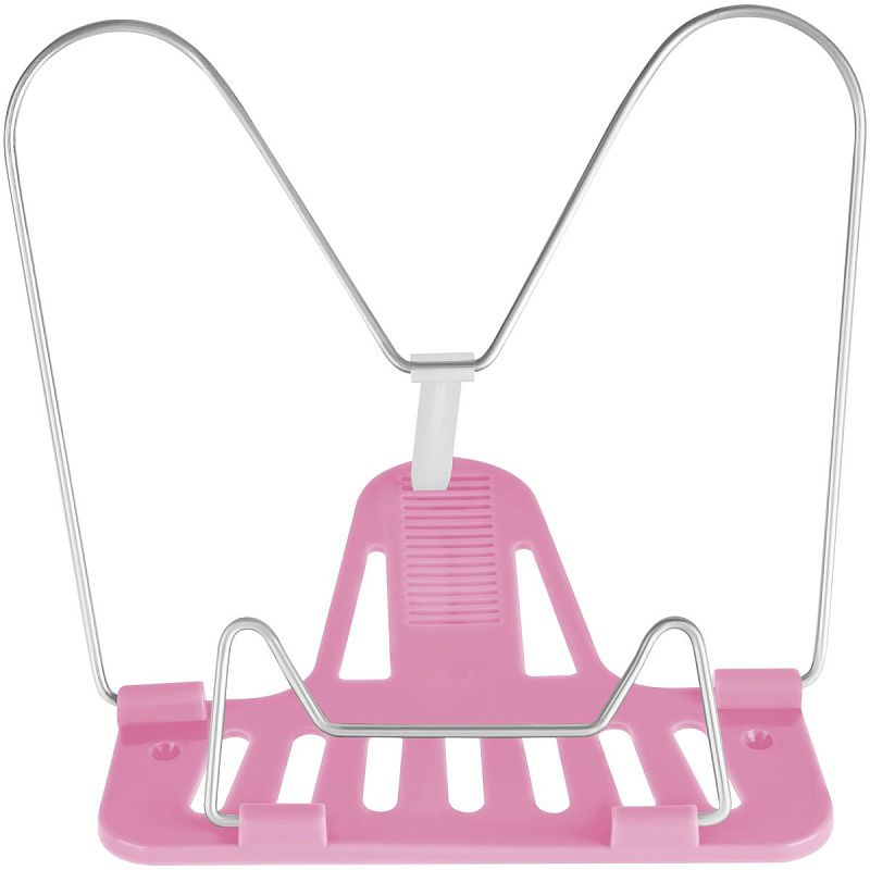 Подставка для книг СТАММ "Премиум", розовая 