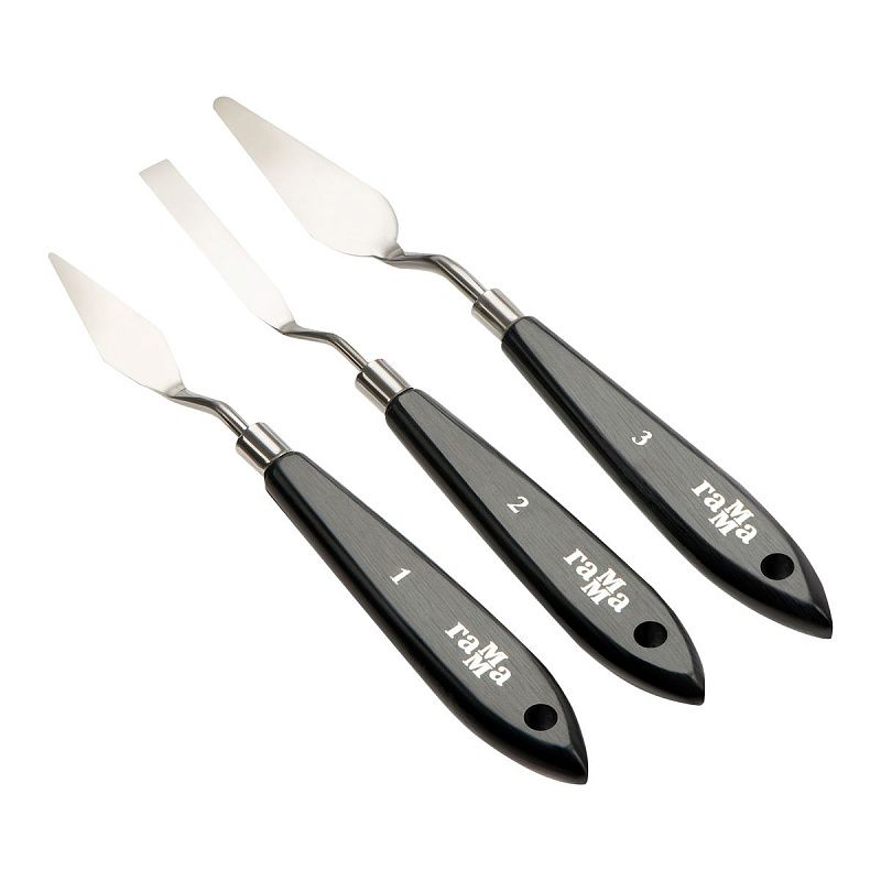 Мастихины кованые Гамма "Студия", набор 3шт.