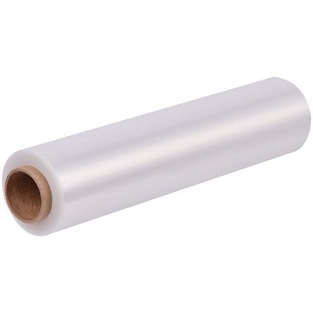 Пленка пищевая OfficeClean, ПЭ, 30см*300м, белая, 6мкм, вес 0,51кг+-5%
