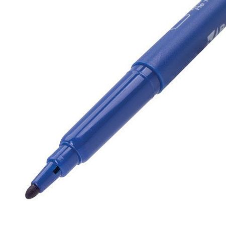 Маркеры перманентные BRAUBERG "CLASSICLine", НАБОР 4 ЦВЕТА, тонкий наконечник 1 мм, 150295 
