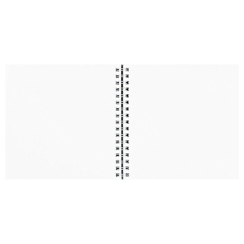 Скетчбук 60л., 150*150 MESHU "Meow", на гребне, выб. лак, soft-touch, 120г/м2