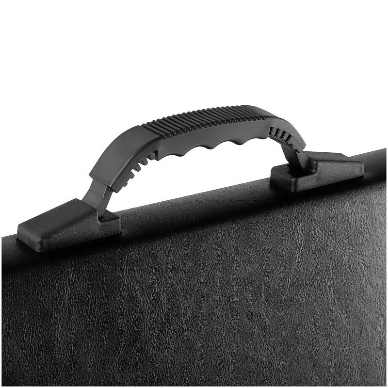 Папка деловая OfficeSpace "Dublin" кожзам, на молнии, ручка-трансформер 