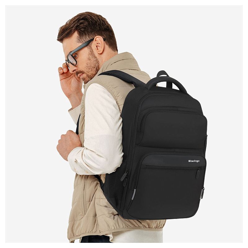 Рюкзак Berlingo City "Intelligent" 45*31*16см, 1 отделение, 5 карманов, эргономическая спинка 