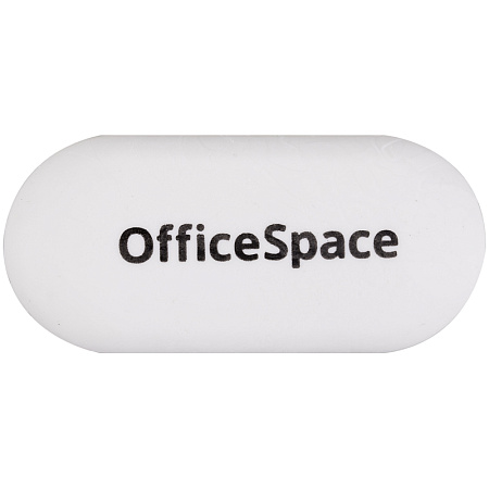 Ластик OfficeSpace "FreeStyle", овальный, термопластичная резина, 60*28*12мм