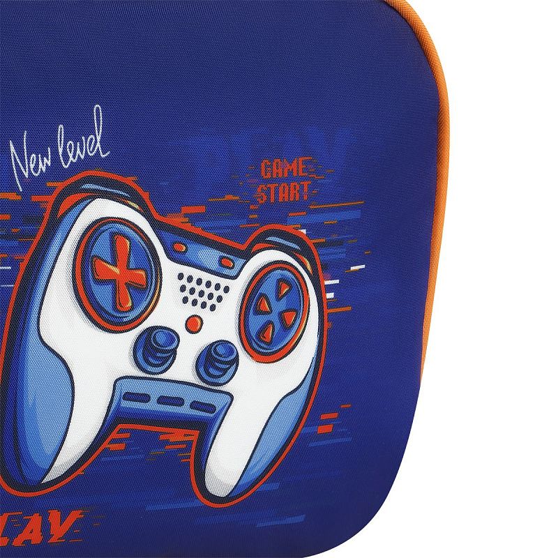 Ранец ArtSpace Junior "Game Start" 37*28*21см, 1 отделение, 3 кармана, анатомическая спинка 