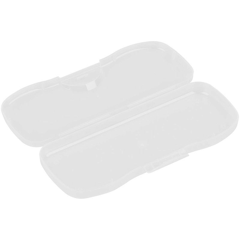 Пенал-футляр, 204*83*25 СТАММ, прозрачный, бесцветный 