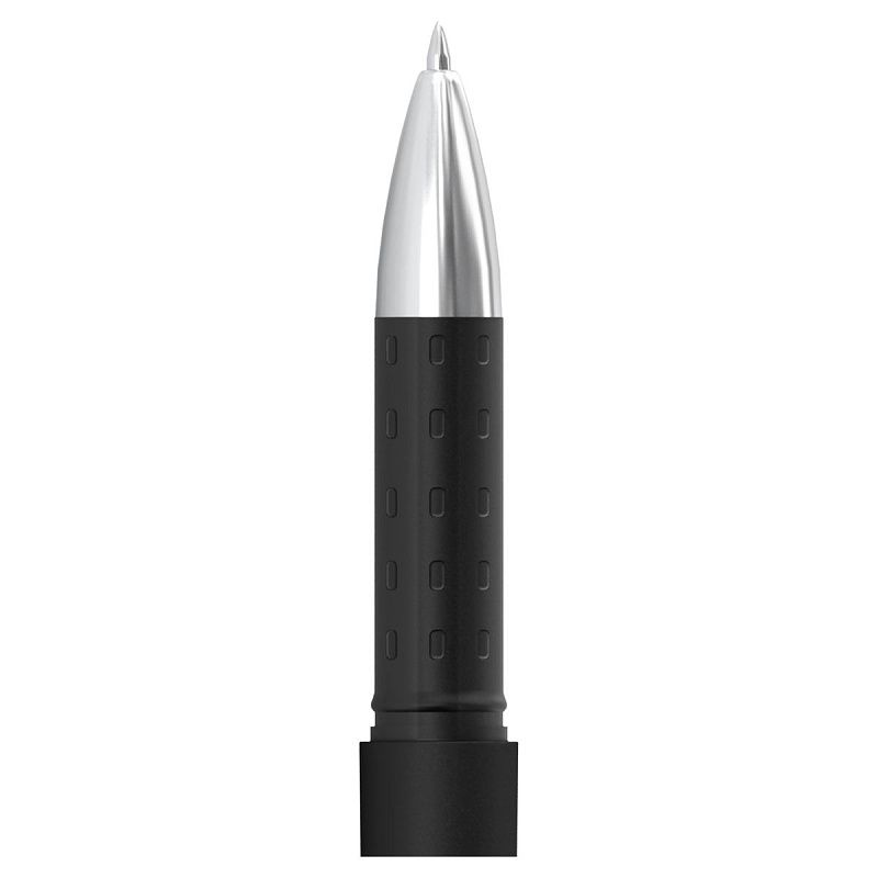 Ручка гелевая Berlingo "Silk touch" черная, 0,5мм, грип 