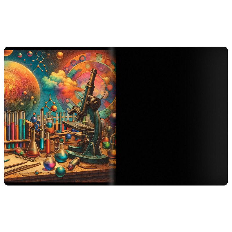 Тетрадь предметная 48л. BG "Информационное поле" - Химия, soft-touch ламинация, выб. лак