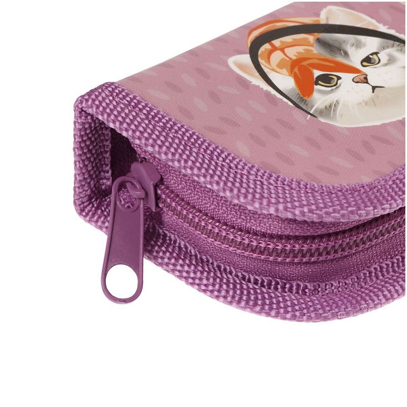 Пенал 1 отделение, 190*60 ArtSpace "Suchi Cats", ламинированный картон 