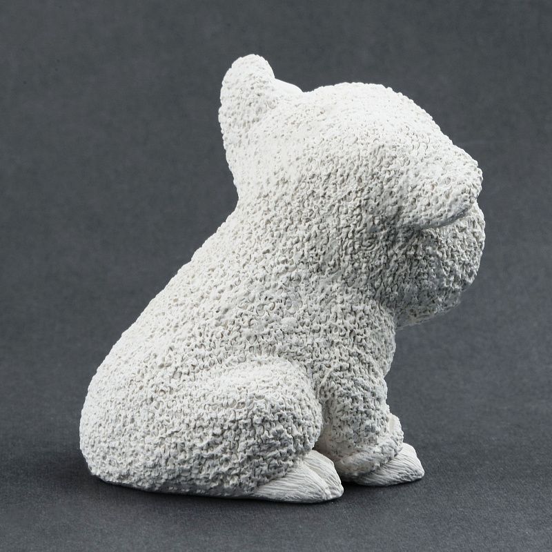 Набор для росписи из гипса ТРИ СОВЫ "Мопс в костюмчике", высота фигурки 8,5см, с красками и кистью, картонная коробка