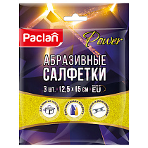 Губки для посуды Paclan "Practi", игольчатый абразив, 3шт