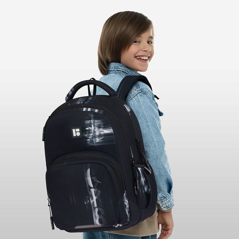 Рюкзак Berlingo ErgoFlex "GR8" 42*30*17см, 2 отделения, 4 кармана, эргономичная спинка 