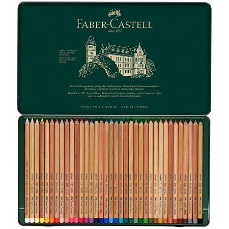 Пастельные карандаши Faber-Castell "Pitt Pastel", 36цв., метал. коробка