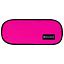 Пенал-косметичка BRAUBERG овальный, полиэстер, "Pink", 22х9х5 см, 229270