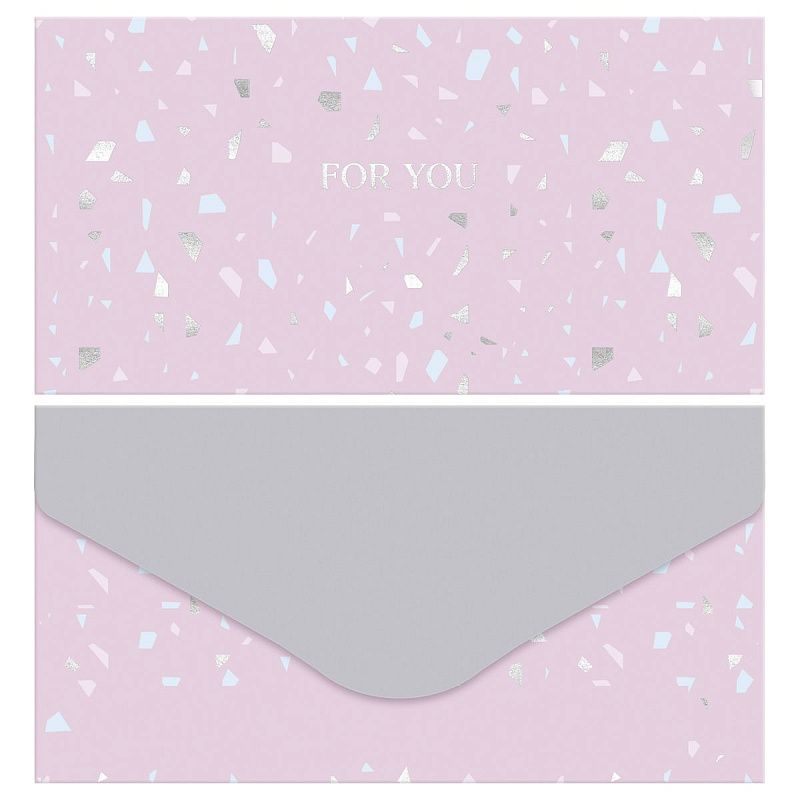 Конверт для денег MESHU "Панно" 85*164мм, матовая ламинация, фольга, 3 дизайна