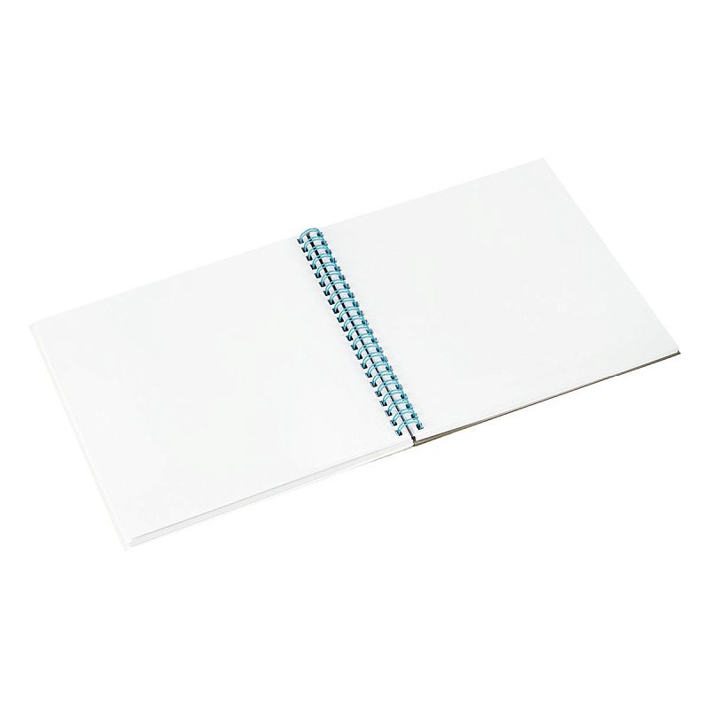 Скетчбук для графики и эскизов 40л., 190*190 Greenwich Line "Crystal. Arctic Stone", на гребне, 160г/м2