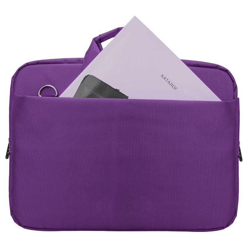 Сумка для ноутбука 15,6"-16" Continent CC-215 PP полиэстер, бордовый, 400*300*50мм 