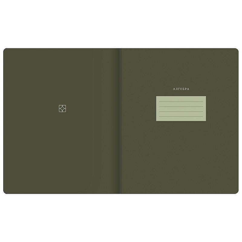 Тетрадь предметная 48л. BG "Сolor object" - Алгебра, soft-touch ламинация, тиснение фольгой, 70г/м2