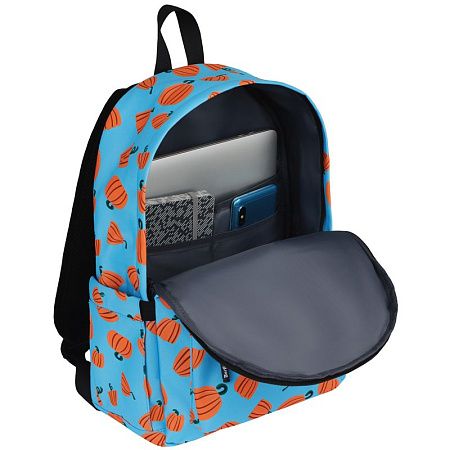 Рюкзак Berlingo Casual "Pumpkin" 39,5*27*13см, 1 отделение, 3 кармана, уплотненная спинка 