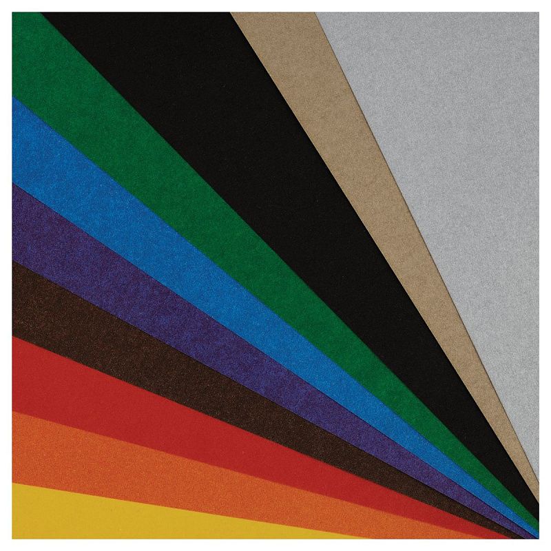 Цветная бумага офсетная А4, Мульти-Пульти, двустор., 10л., 10цв., в папке, "Енот в космосе. Волшебная"