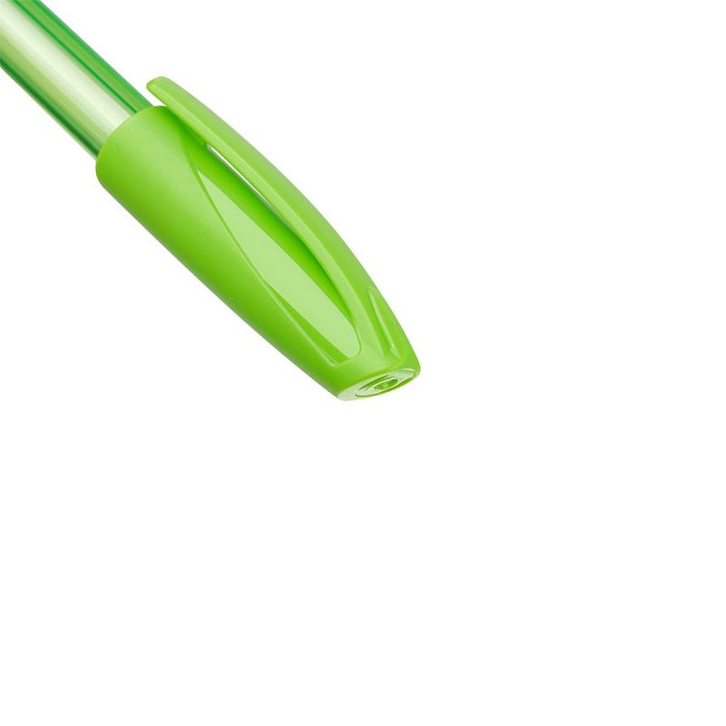 Ручка шариковая Luxor "InkGlide 100 Icy" синяя, 0,7мм, трехгран., корпус ассорти 