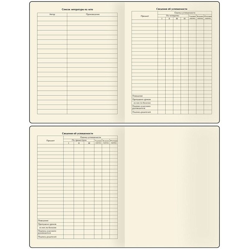 Дневник 1-11 кл. 48л. (твердый) BG "Mix-6. Универсальный", soft-touch ламинация