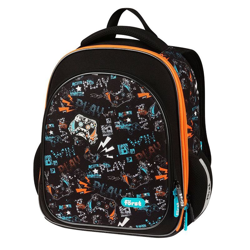 Ранец Först F-Light "Flawless Victory" 36*27*15см, 2 отделения, 2 кармана, анатомическая спинка