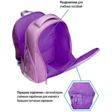 Ранец Berlingo Nova "Baby-doll" 37*28*18см, 2 отделения, 2 кармана, анатомическая спинка 