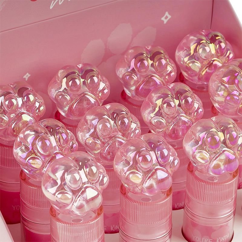 Ластик MESHU "Crystal Paw", 90*25*20 мм, термопластичная резина, пластиковый футляр, дисплей бокс 