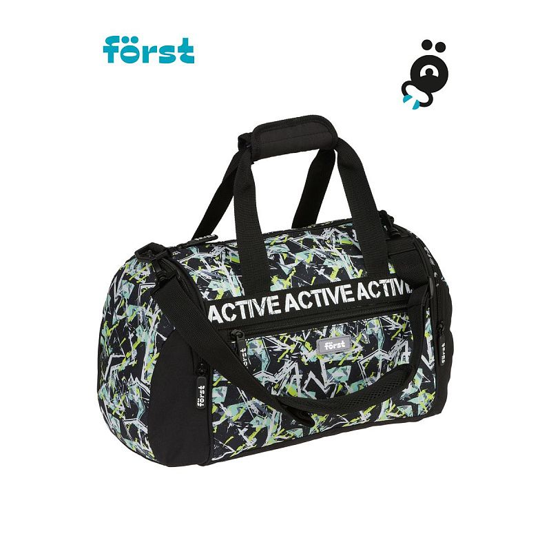 УЦЕНКА - Сумка Först "Abstract" 23*32*20см, 1 отделение, 3 кармана (осн 351789) 