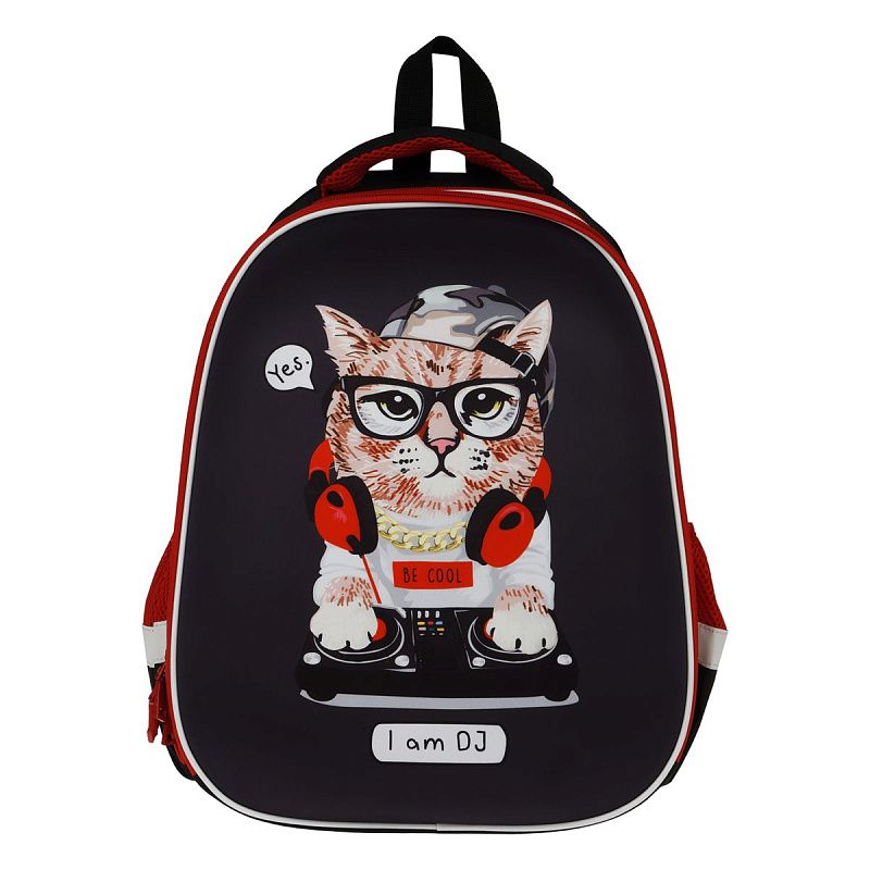 Ранец ArtSpace School Friend "I'm DJ" 39*30*18см, 2 отделения, 2 кармана, анатомическая спинка 
