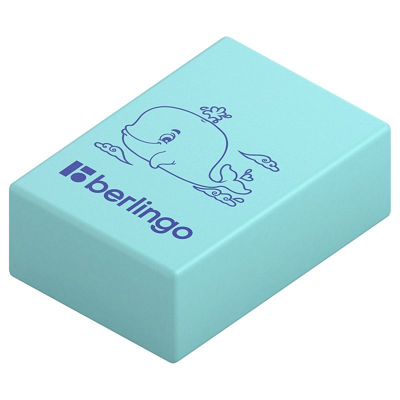 Ластик Berlingo "Animals", прямоугольный, термопластичная резина, 28*18*10мм 