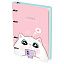 Тетрадь на кольцах А5, 100л., MESHU "Cat book", картон, матовая ламинация, выборочный УФ-лак